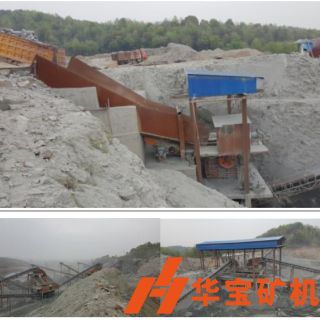 湖北蘄春彭思順德利采石場時產600噸